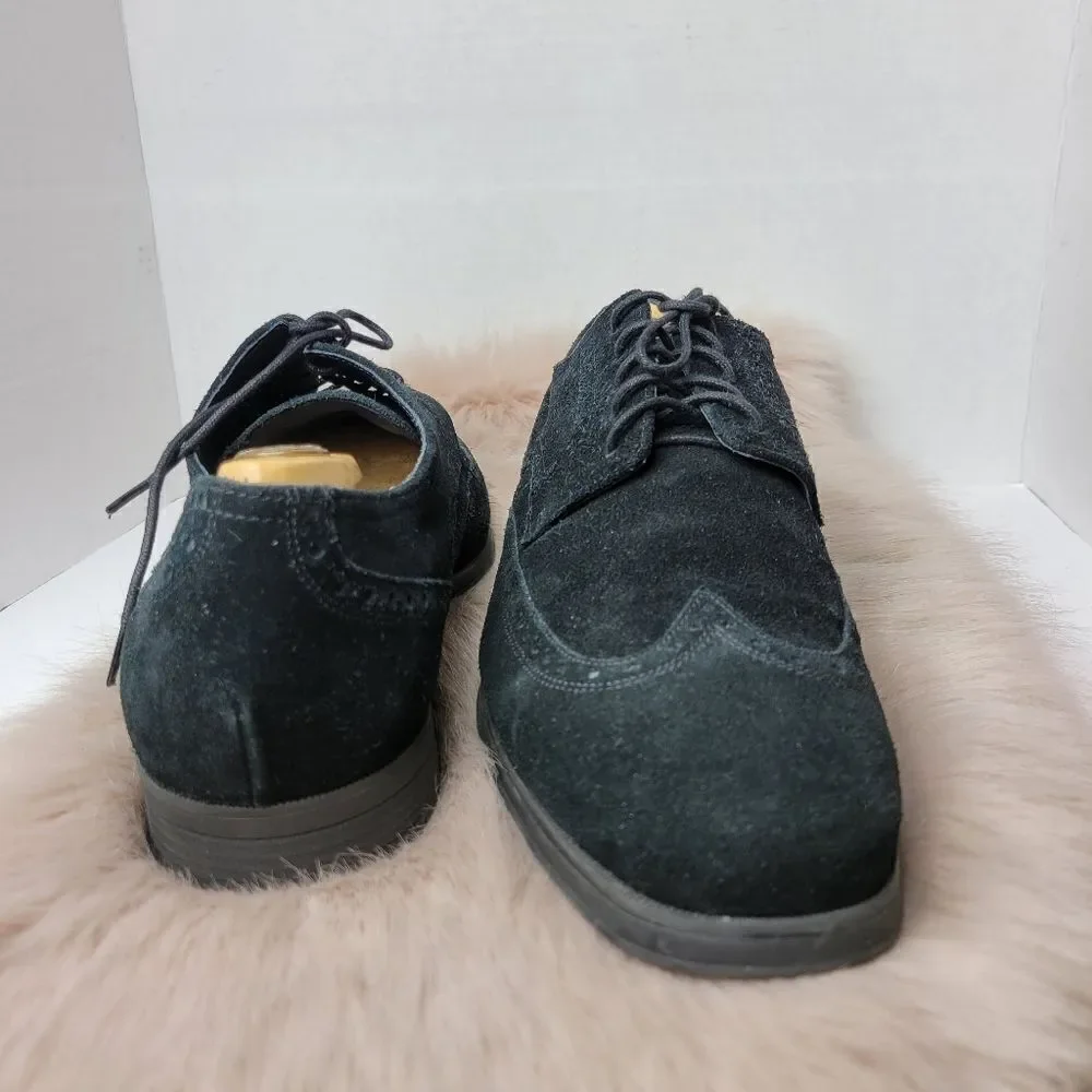 Cole Haan Men’s Suede Wingtip Oxford Derby Brogue C21170 Shoes Size 12 M